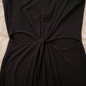 FOREVER 21 - Casual Black Bodycon Dress Cutout